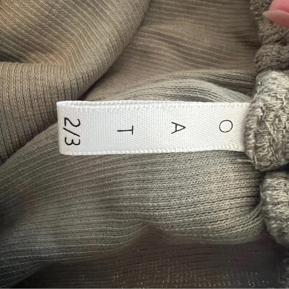 OAT CO Olive Green Ribbed Bloomers (size 2 / 3)